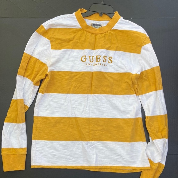 GUESS ORIGINALS Mens Long Sleeve Shirt SZ M - Picture 1 of 4